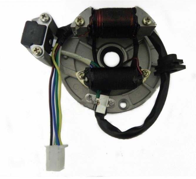 (3A6a) Ontsteking dirtbike (stekkerblok man)