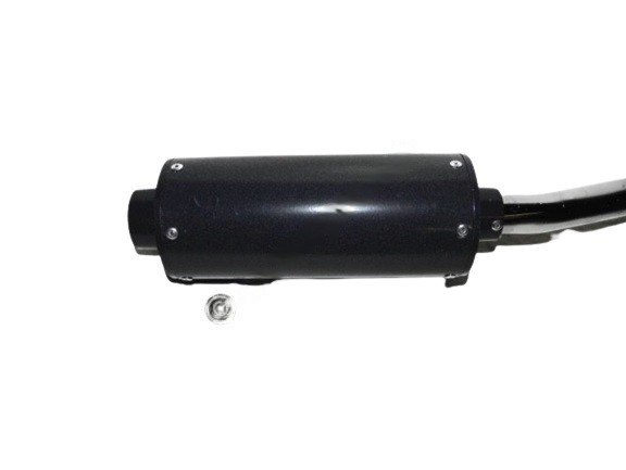 (25A1a) Uitlaat 125cc Orion lengte ca. 89cm