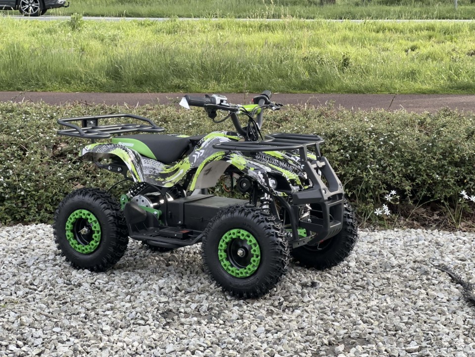 Elektrische Kinderquad Gepard Reaper 1200W 48 offroad graffiti/green