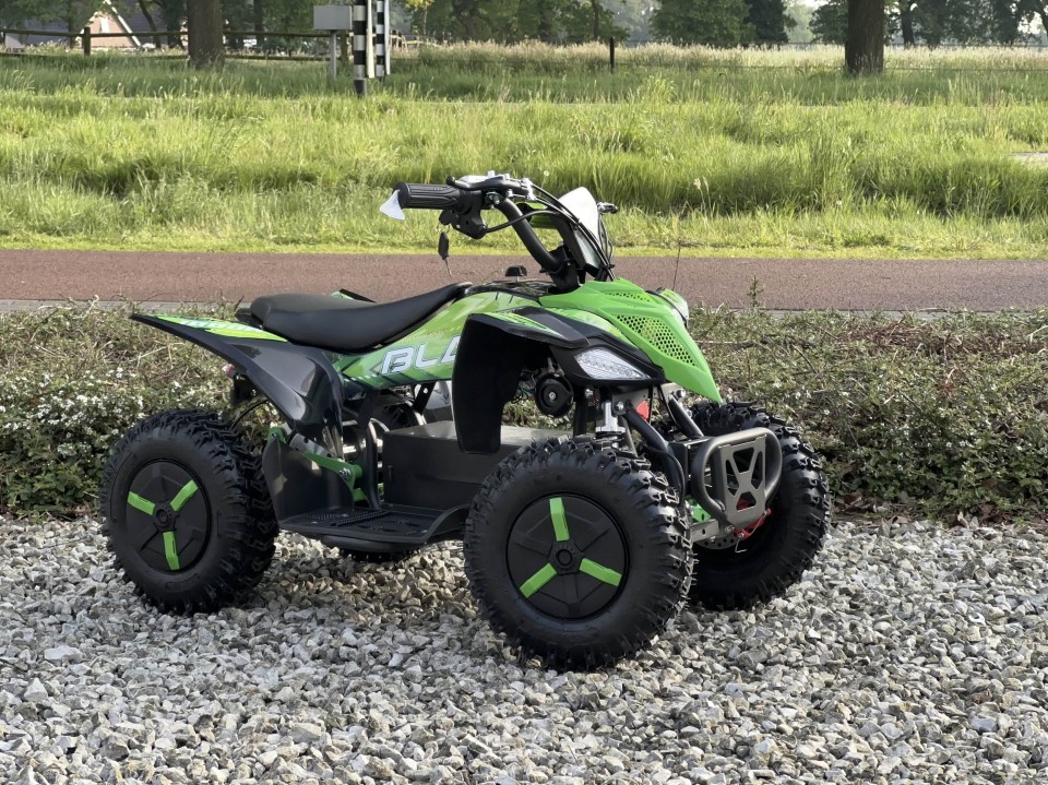 Eco Kinderquad 1000W Gepard Blade offroad profile green