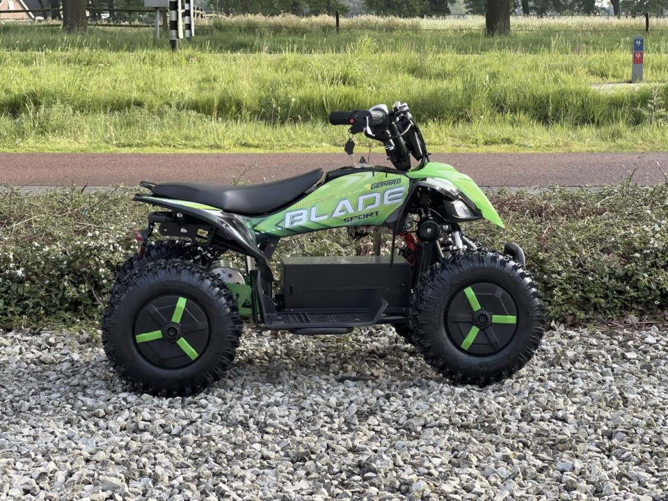 Eco Kinderquad 1000W Gepard Blade offroad profile green