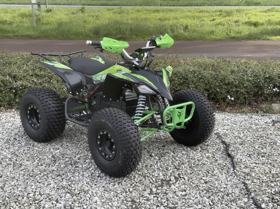Elektrische Kinderquad Gepard Blade 1500W 60V Cardan green 8'' XXL banden