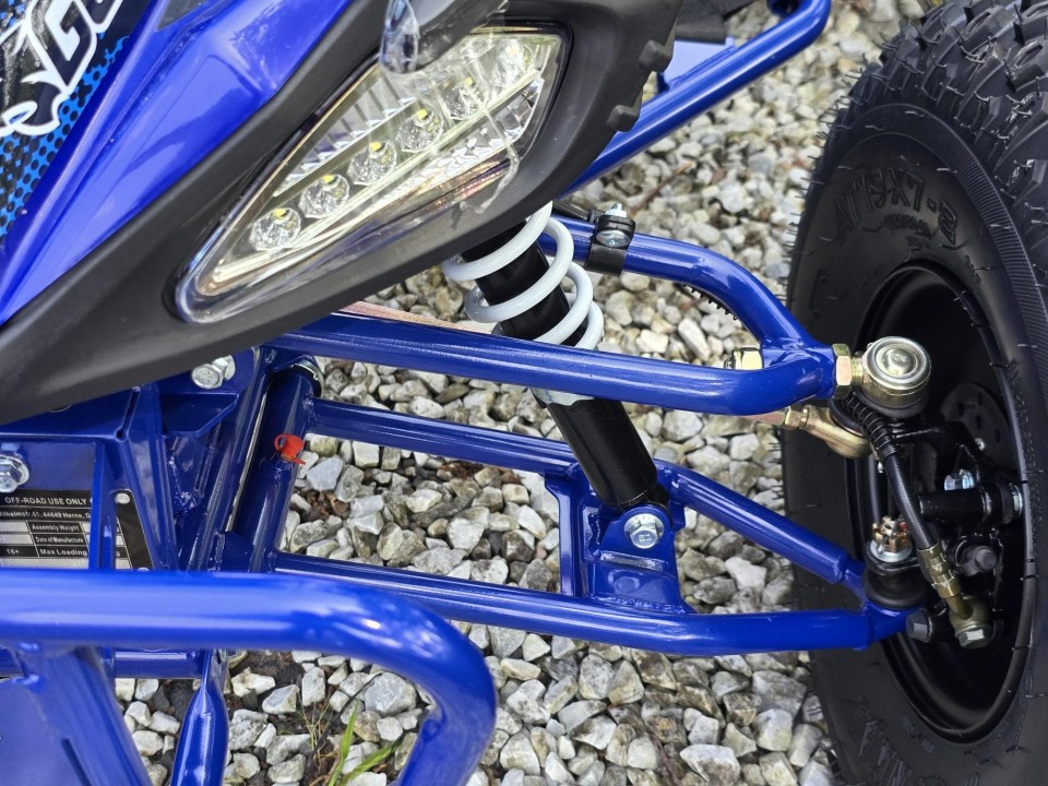 Elektrische Kinderquad Gepard Viper 1500W 60V Cardan blue 8'' XXL banden