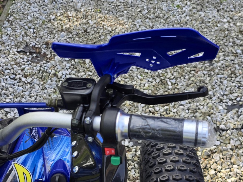 Elektrische Kinderquad Gepard Viper 1500W 60V Cardan blue 8'' XXL banden