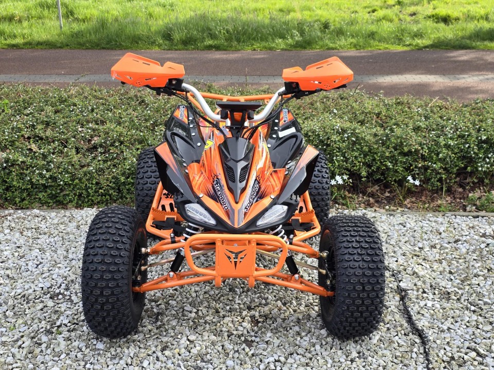 Elektrische Kinderquad Gepard Viper 1000W 48V Cardan orange 8'' XXL banden