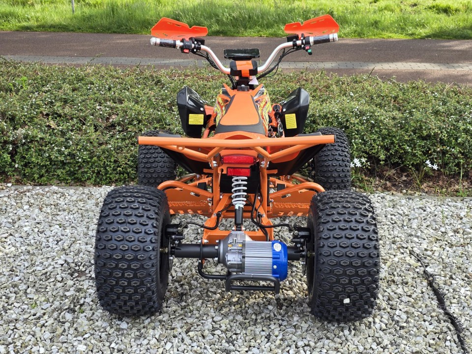 Elektrische Kinderquad Gepard Viper 1000W 48V Cardan orange 8'' XXL banden
