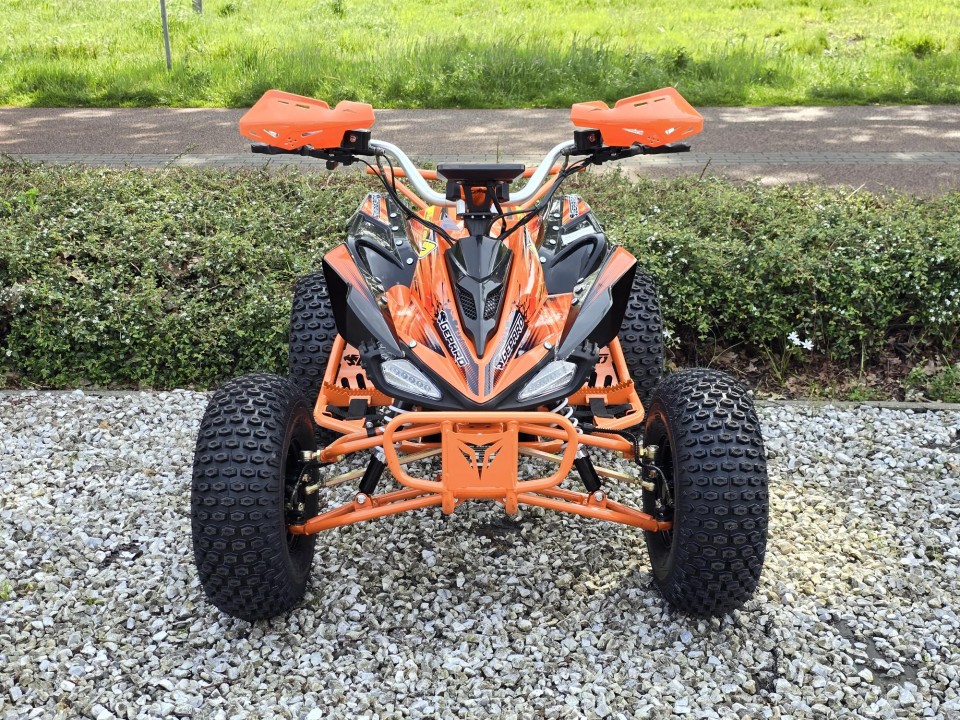 Elektrische Kinderquad Gepard Viper 1500W 60V Cardan orange 8'' XXL banden	