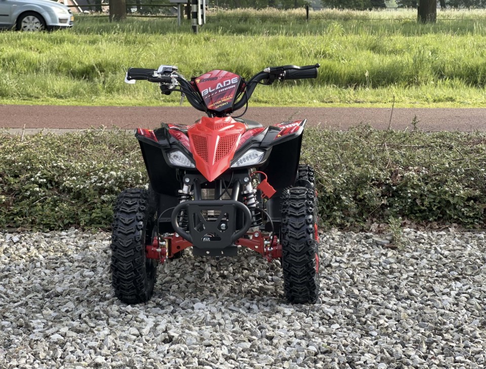 Eco Kinderquad 1000W Gepard Blade offroad profile red