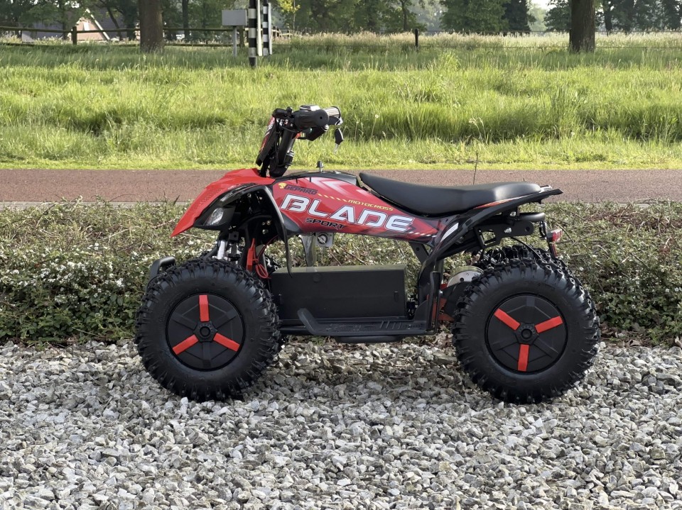Eco Kinderquad 1000W Gepard Blade offroad profile red
