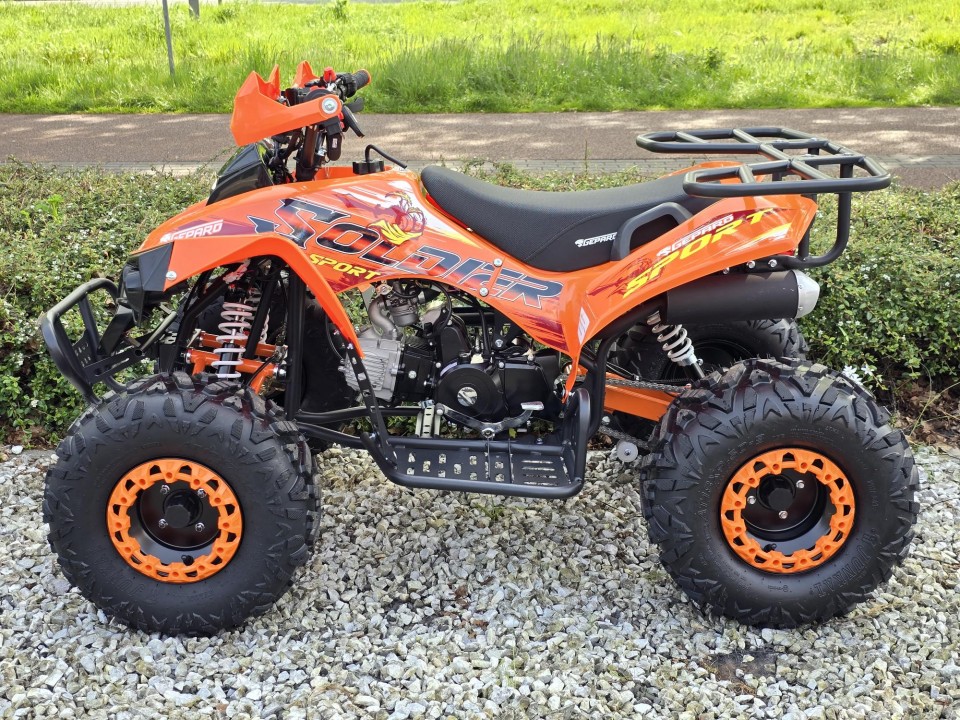 Maxi Kinderquad Gepard Soldier GS RS8 125cc Orange