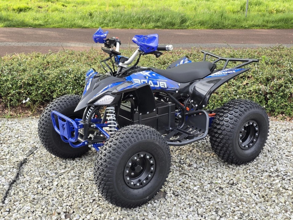 Elektrische Kinderquad Gepard Blade 1000w 48v 8inch Cardan Blue