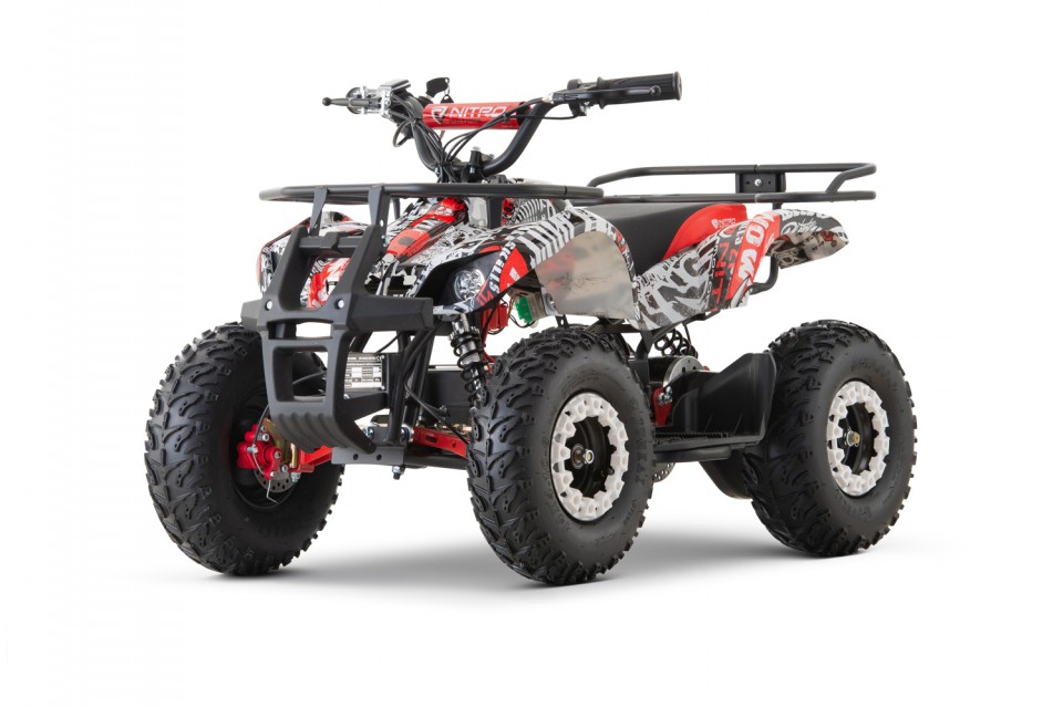 Eco kinderquad 1200w Torino graffiti btf-profile XL sport 
