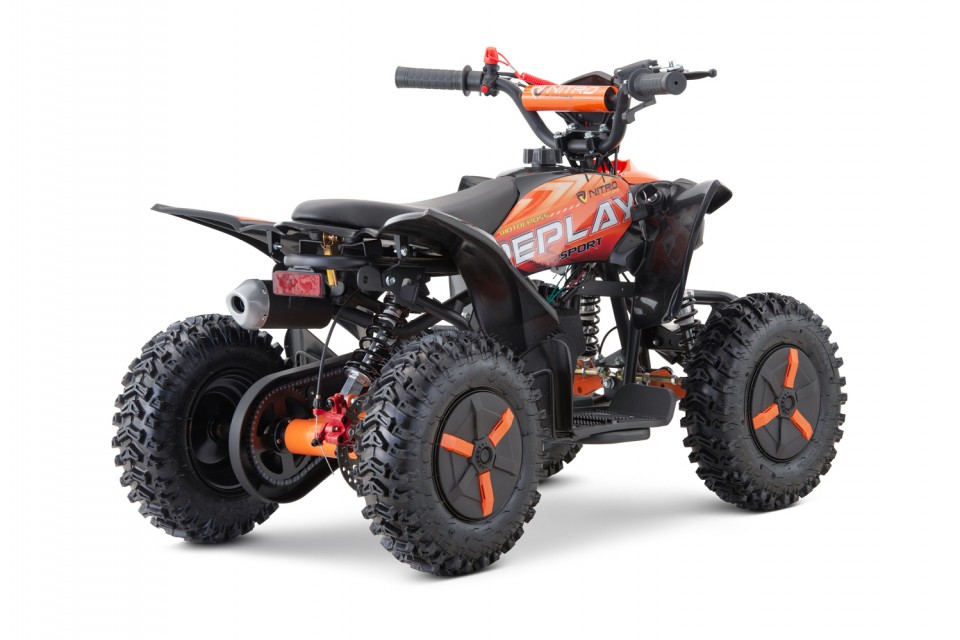 Kinderquad 49cc Replay snowy-prfile L sport 6 inch