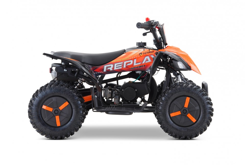 Kinderquad 49cc Replay snowy-prfile L sport 6 inch