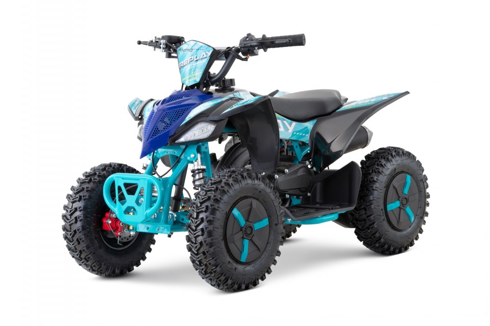 Kinderquad 49cc Replay E-start snowy-prfile L sport 