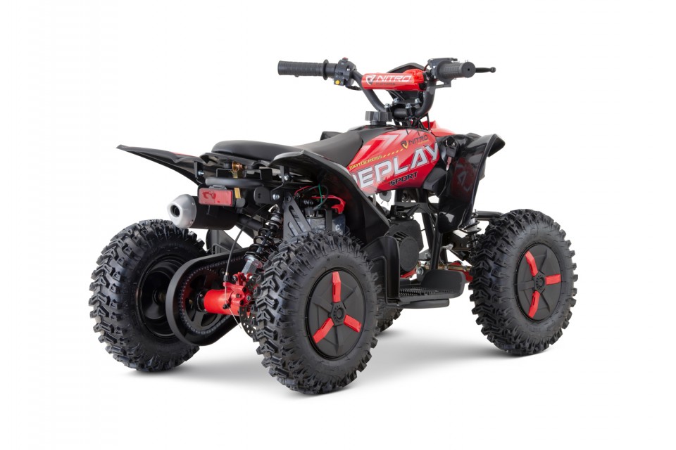Kinderquad 49cc Replay E-start snowy-prfile L sport 