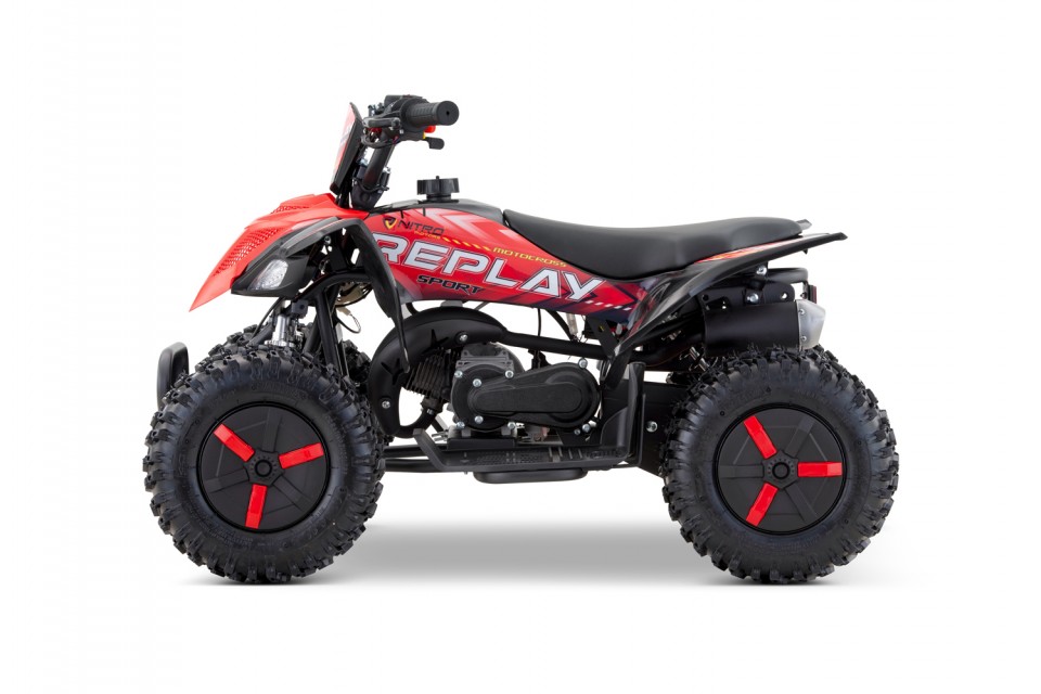 Kinderquad 49cc Replay E-start snowy-prfile L sport 