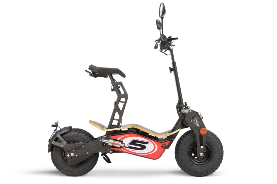 Velocifero MAD e-scooter 810W 48V EEC Borstelloos