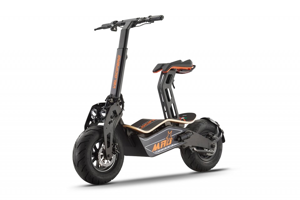 Velocifero MAD e-scooter 1000W 48V EEC