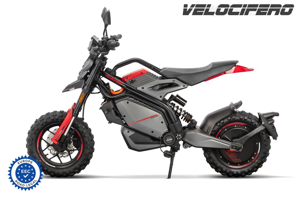 Velocifero Street Crosser E-scooter 3000W 72V EEC (A1 rijbewijs)