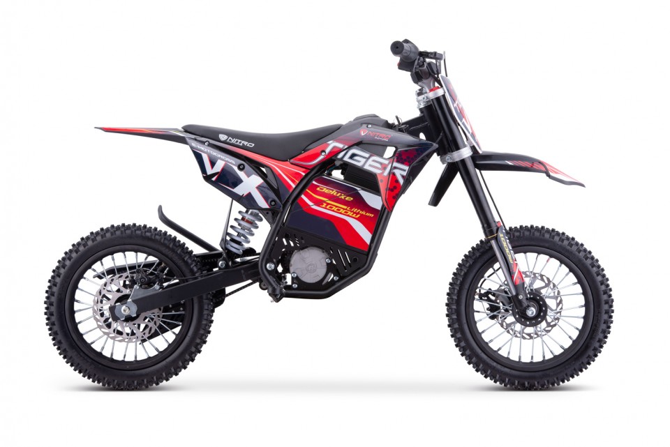 Eco Dirtbike TIGER VX 1000W 36V13Ah Lithium 12/12
