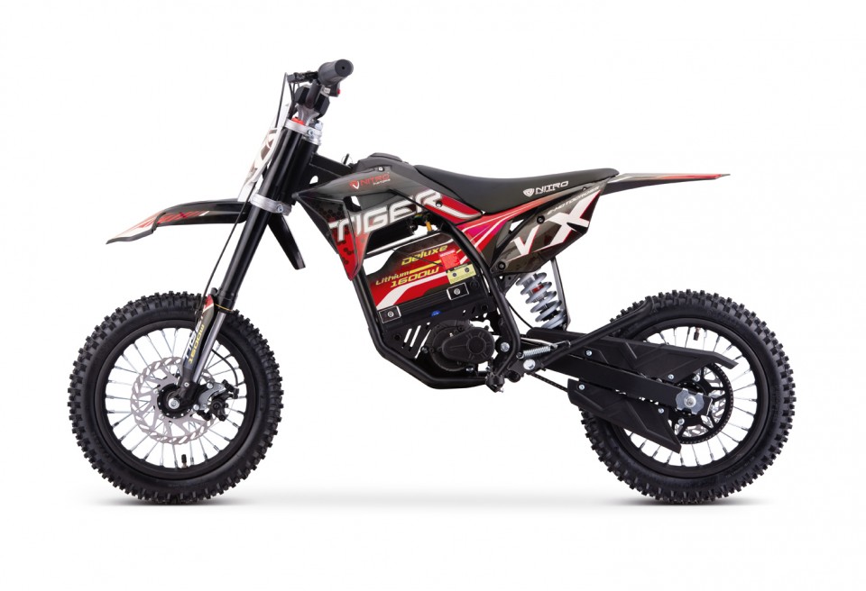Eco Dirtbike TIGER VX 1600W 48V13Ah Lithium 12/12