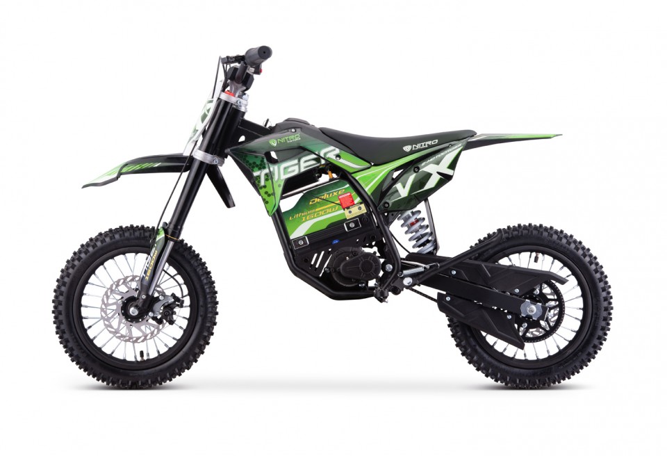 Eco Dirtbike TIGER VX 1600W 48V13Ah Lithium 12/12