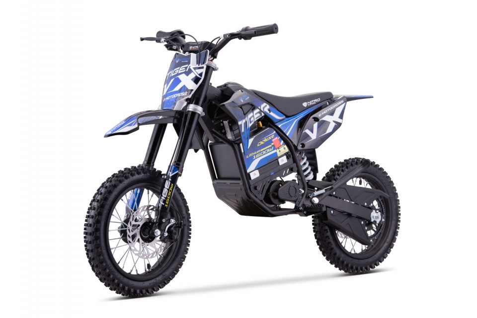 Eco Dirtbike TIGER VX 1600W 48V13Ah Lithium 12/12