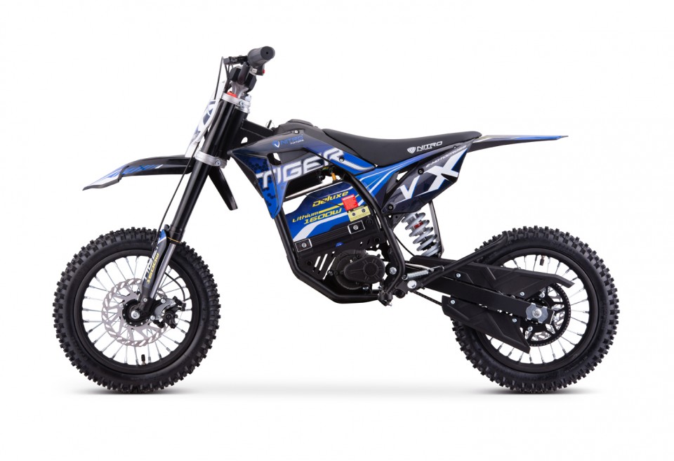 Eco Dirtbike TIGER VX 1600W 48V13Ah Lithium 12/12