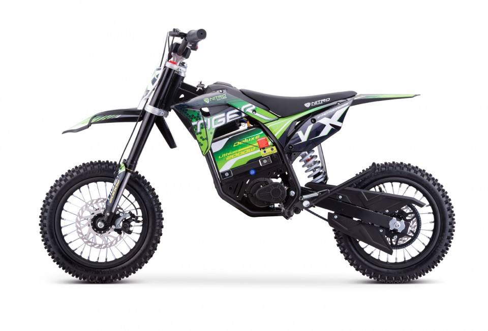 Eco Dirtbike TIGER VX 2000W 60V15,6Ah Lithium 12/12