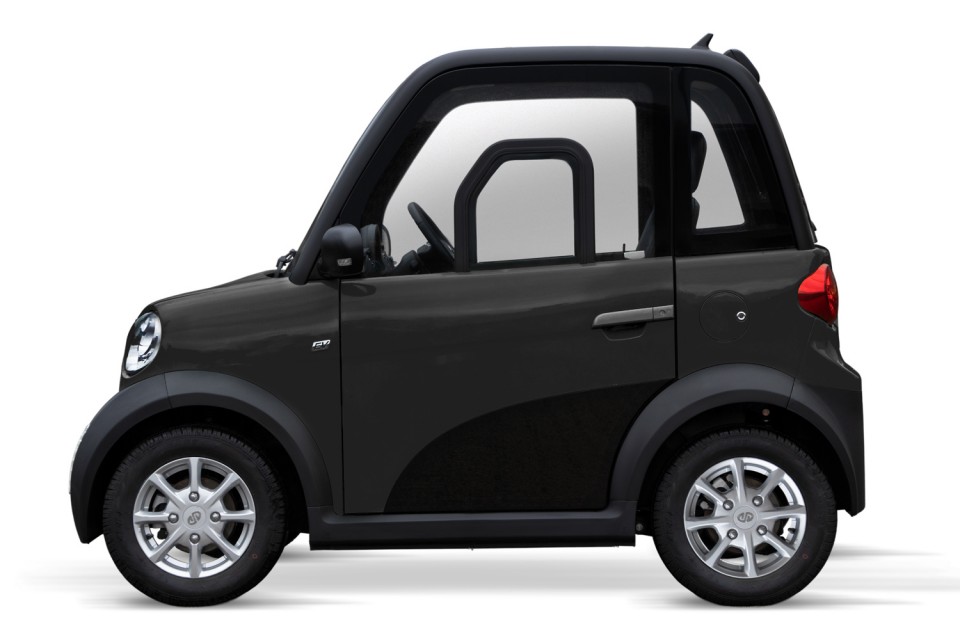 Geco Twin 4.0 V2 black edition elektrische brommobiel | 45 km/u