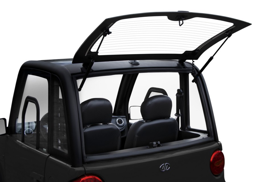 Geco Twin 4.0 V2 black edition elektrische brommobiel | 45 km/u