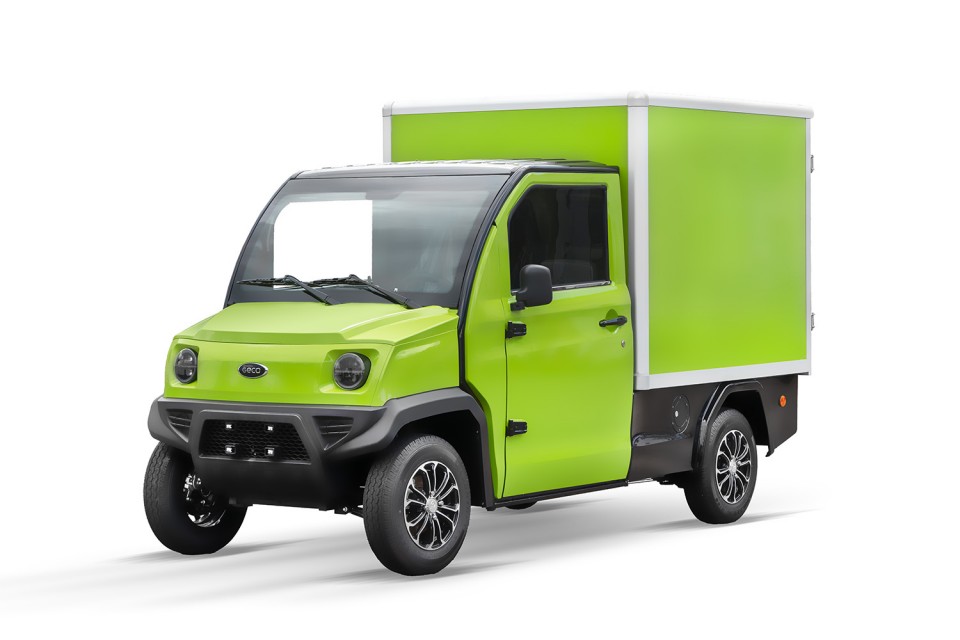 Geco Heavy Cargo elektrische minicar cargo | 75 km/u