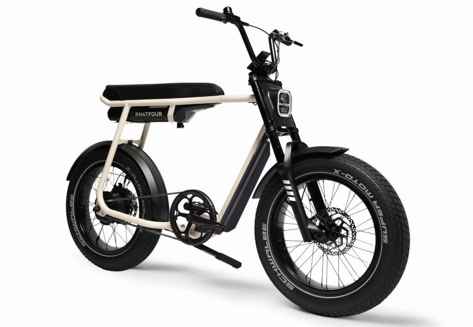 Phatfour FLXS - sand white - elektrische fatbikes