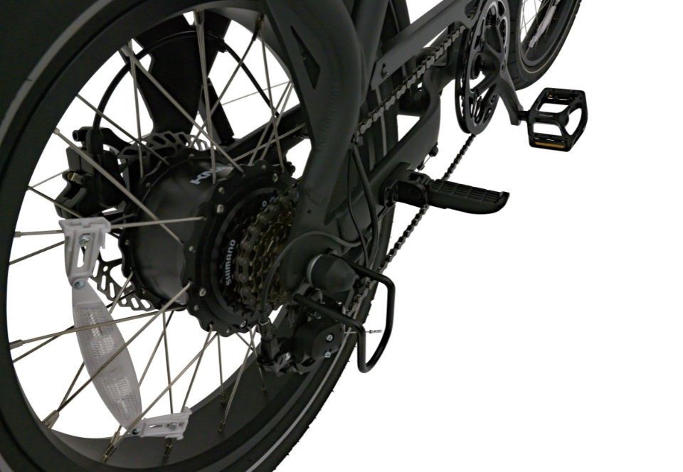 KNAAP Bike AMS X - black - elektrische fatbike