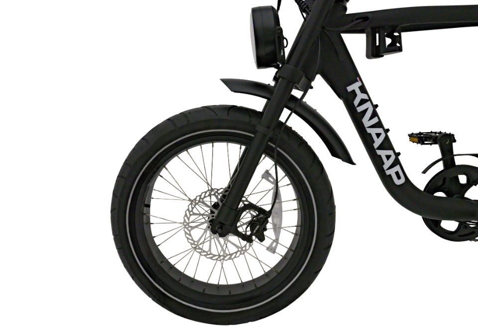 KNAAP Bike AMS X - black - elektrische fatbike