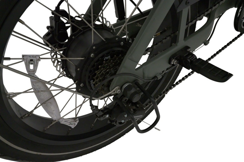 KNAAP Bike BCN - deep green - elektrische fatbike
