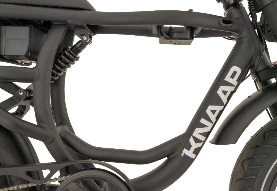KNAAP Bike BCN - black - elektrische fatbike