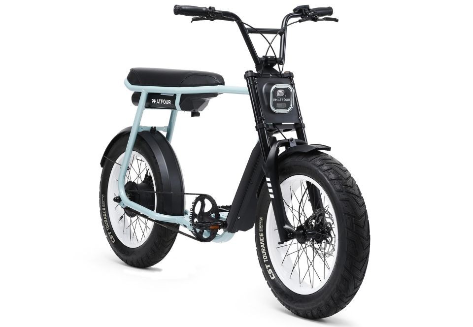 Phatfour FLX+ - emerald blue - elektrische fatbike