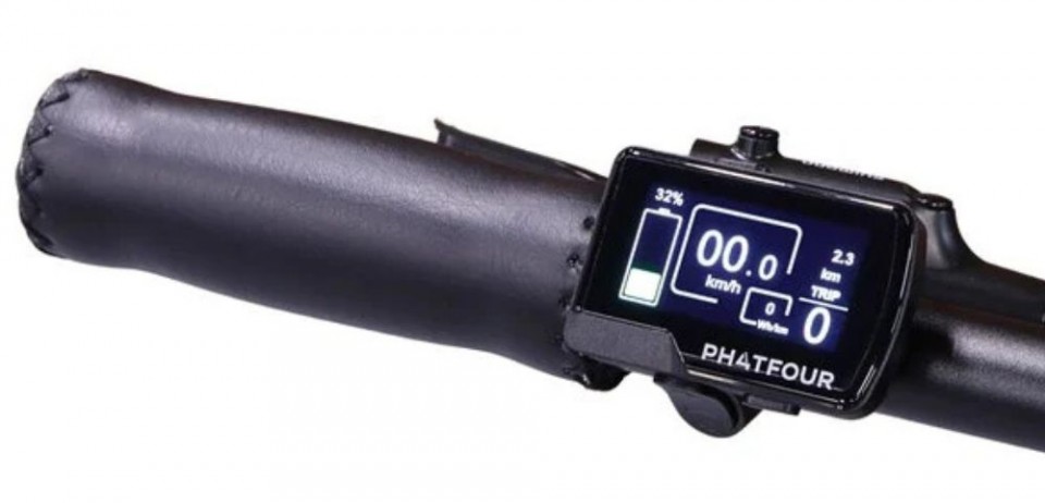 Phatfour FLX+ - emerald blue - elektrische fatbike