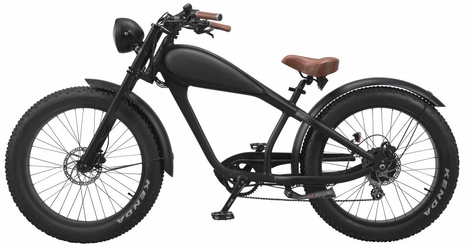 Qivelo Cafe Cruiser Small - zwart - elektrische fatbike