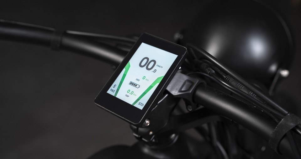 Qivelo Cafe Cruiser Small - zwart - elektrische fatbike