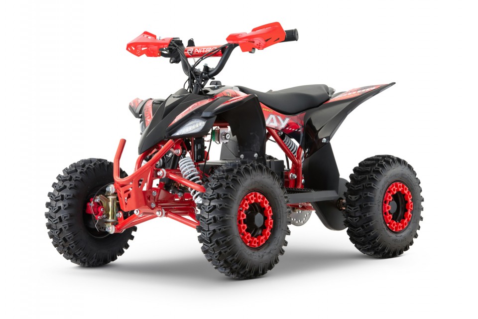 NITRO MOTORS 1200W 48V Eco mini Kinderquad Replay Sneeuwband XL Sport 6