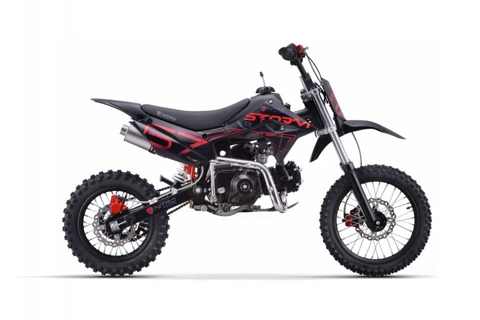 Dirtbike 110cc Storm V3 14/12 Semi Aut e-start + kickstart