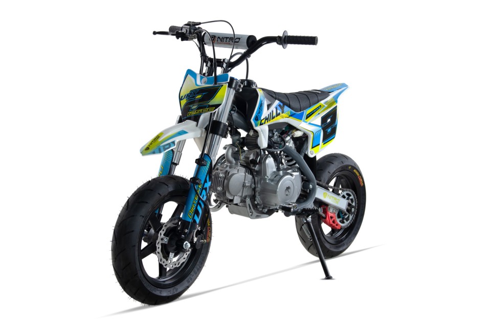 Dirtbike 125cc CHILLY UX URX 12/12 Kick & E-Start