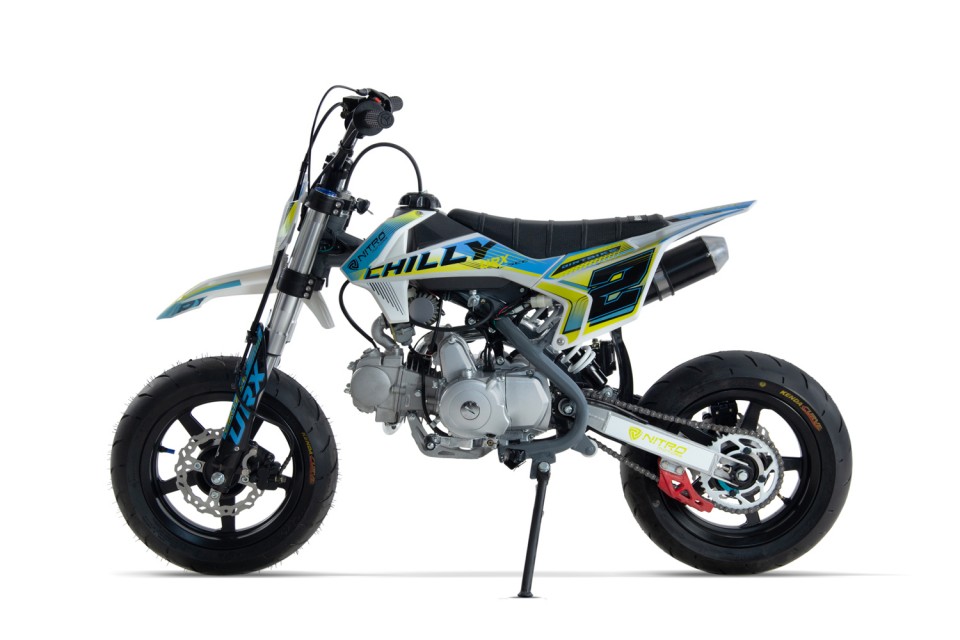 Dirtbike 125cc CHILLY UX URX 12/12 Kick & E-Start