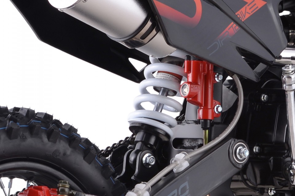 Dirtbike 125cc Storm V3 14/12 Semi schakel e-start + kickstart