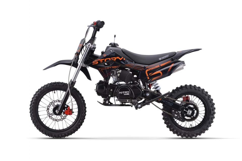 Dirtbike 125cc Storm V3 14/12 Semi Aut kickstart