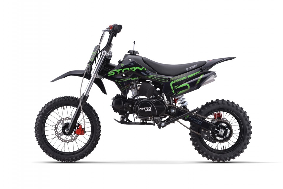 Dirtbike 125cc Storm V3 14/12 Semi Aut kickstart