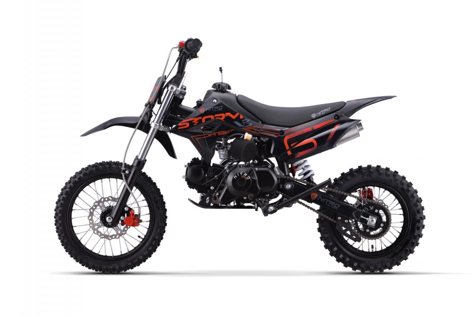 Dirtbike 125cc Storm V3 14/12 Semi Aut E-start